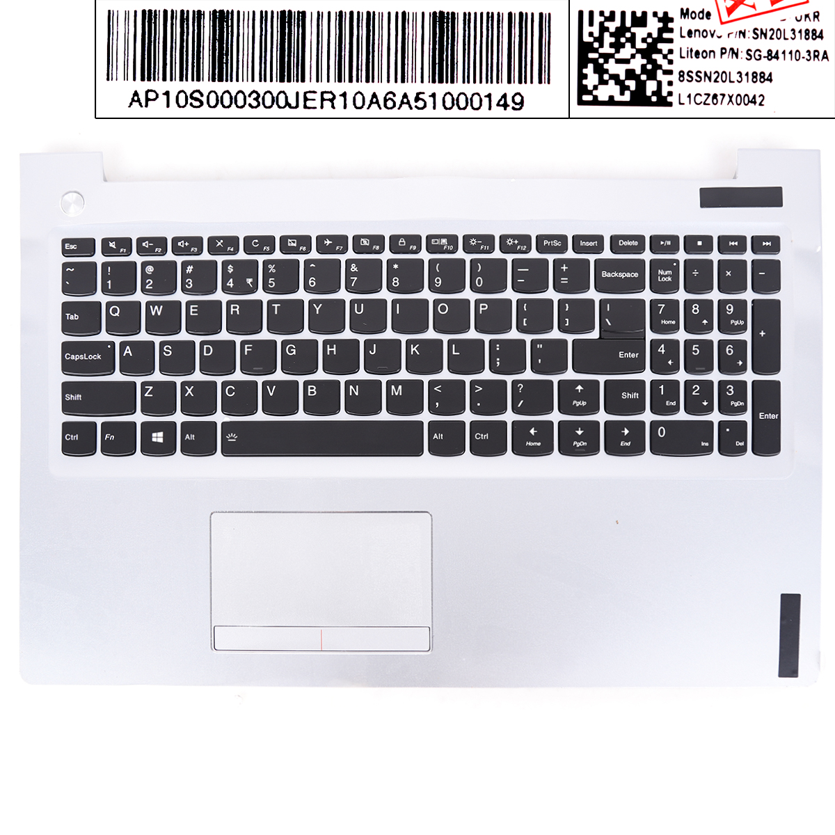 Picture of New Replacement Laptop Cover For Lenovo Ideapad 310-15 310-15ISK IKB 510-15 Palmrest Upper Cover US Keyboard SILVER